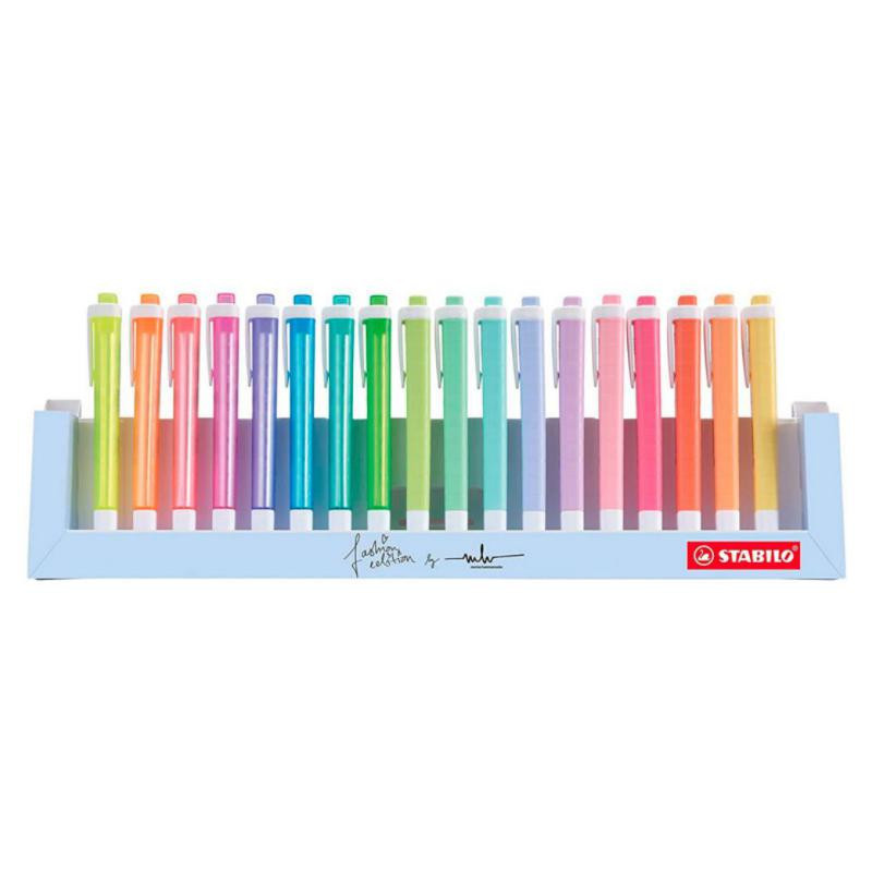 Rotulador Fluorescente Stabilo Swing Cool Estuche /18 ud.