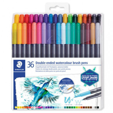 Rotulador Staedtler Doble Punta Acuarelable 3001 /36 ud.