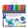 Rotulador Staedtler Doble Punta Acuarelable 3001 /18 ud.