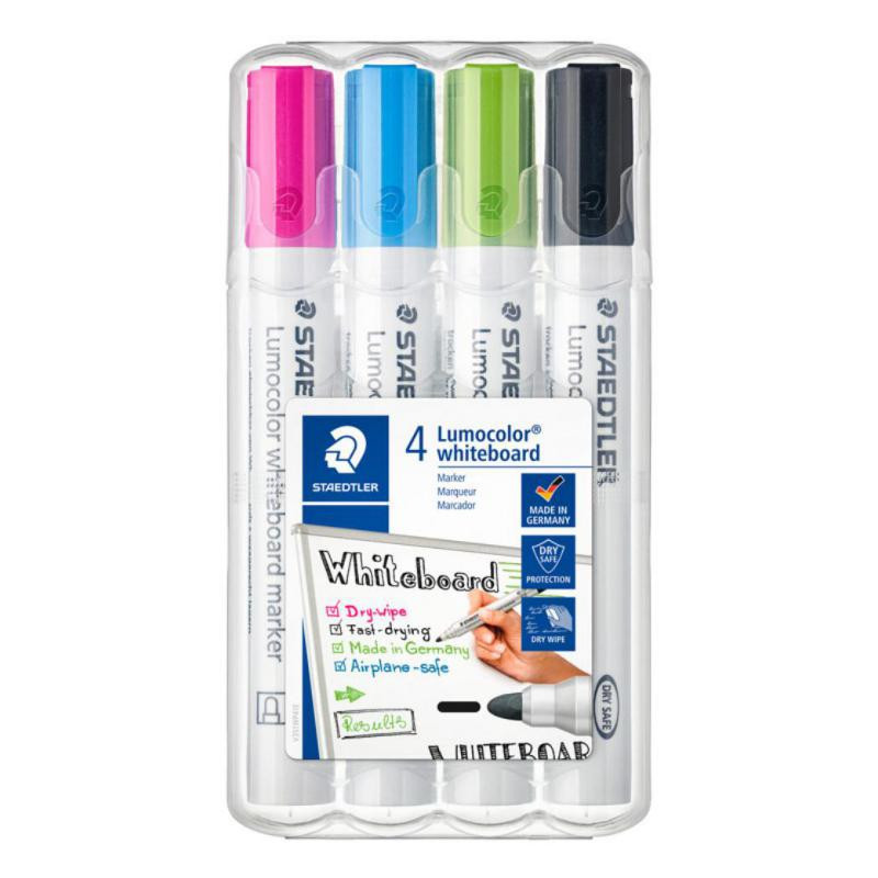 Rotulador Staedtler Lumocolor Whiteboard BlÃ­ster /4 ud.