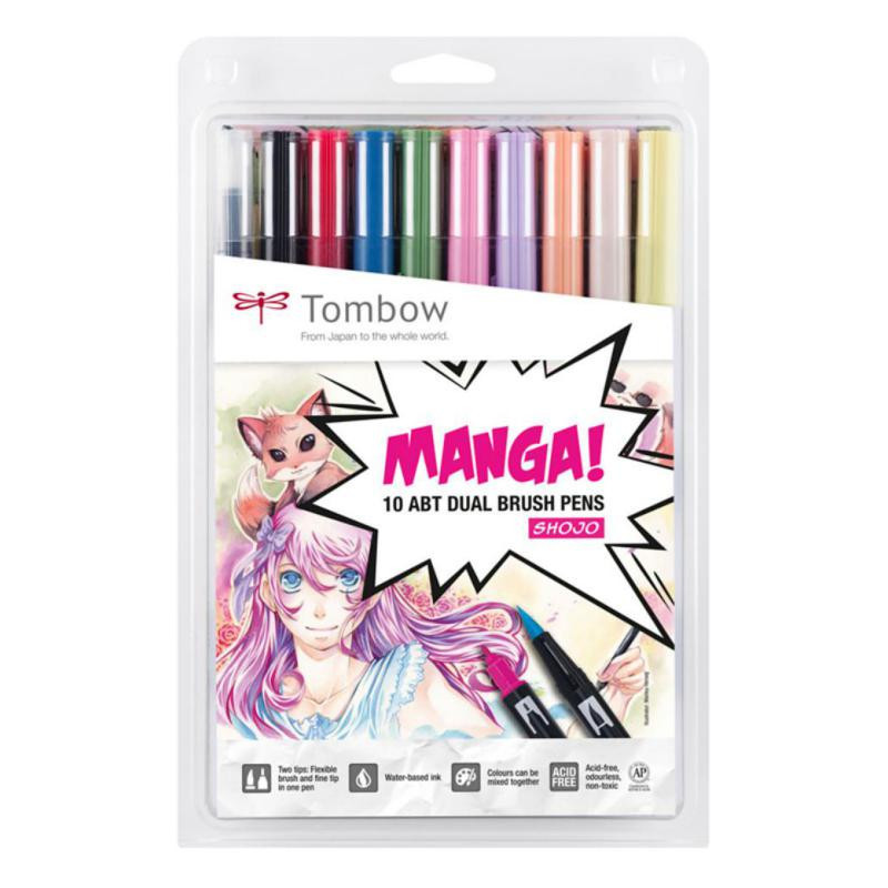 Rotulador Tombow Dual Brush Manga Shojo