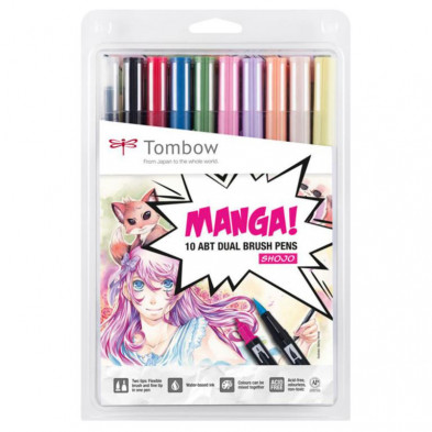 Rotulador Tombow Dual Brush Manga Shojo