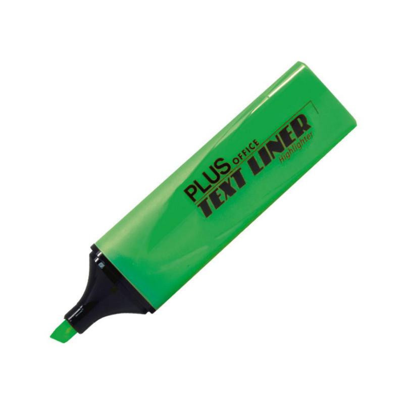 Marcador Fluorescente Plus Office TextLiner 3.2 Verde