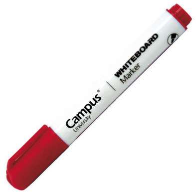 Rotulador de Pizarra Campus University 2 mm Rojo 12 ud