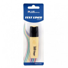 Rotulador Fluorescente Plus Office TextLiner Amarillo Pastel BlÃ­ster /1 ud.