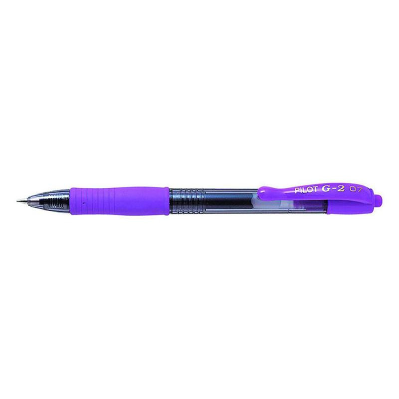 BolÃ­grafo Tinta Gel Pilot G-2 Violeta Pastel