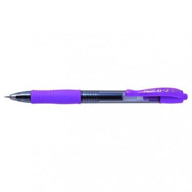 BolÃ­grafo Tinta Gel Pilot G-2 Violeta Pastel