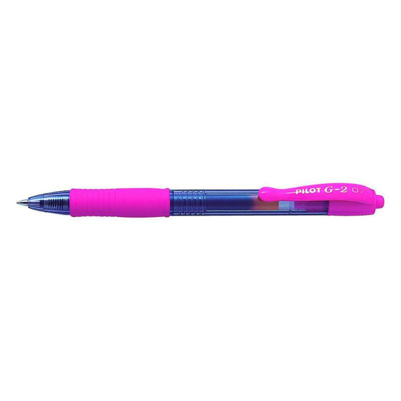 BolÃ­grafo Tinta Gel Pilot G-2 Rosa Pastel