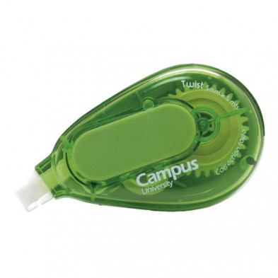 Corrector en Cinta Campus University Twist 5mm x 5m Verde Claro BlÃ­ster /1 ud.