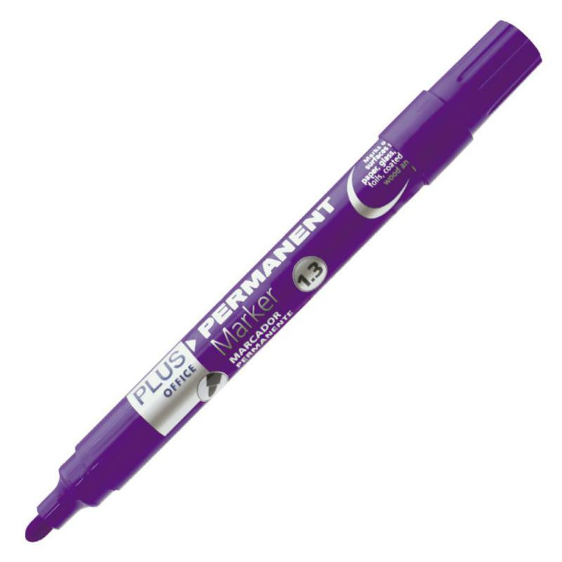 Rotulador Permanente Plus Office Plus Marker 3 Violeta