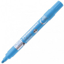 Rotulador Permanente Plus Office Plus Marker 3 Celeste