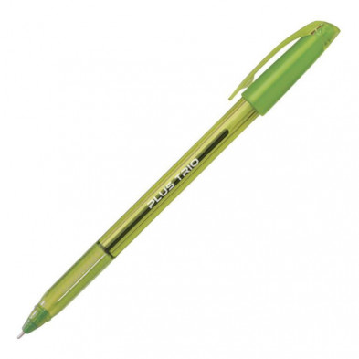 BolÃ­grafo Tinta Fluida Viscosa Plus Office Trio Verde Fluor