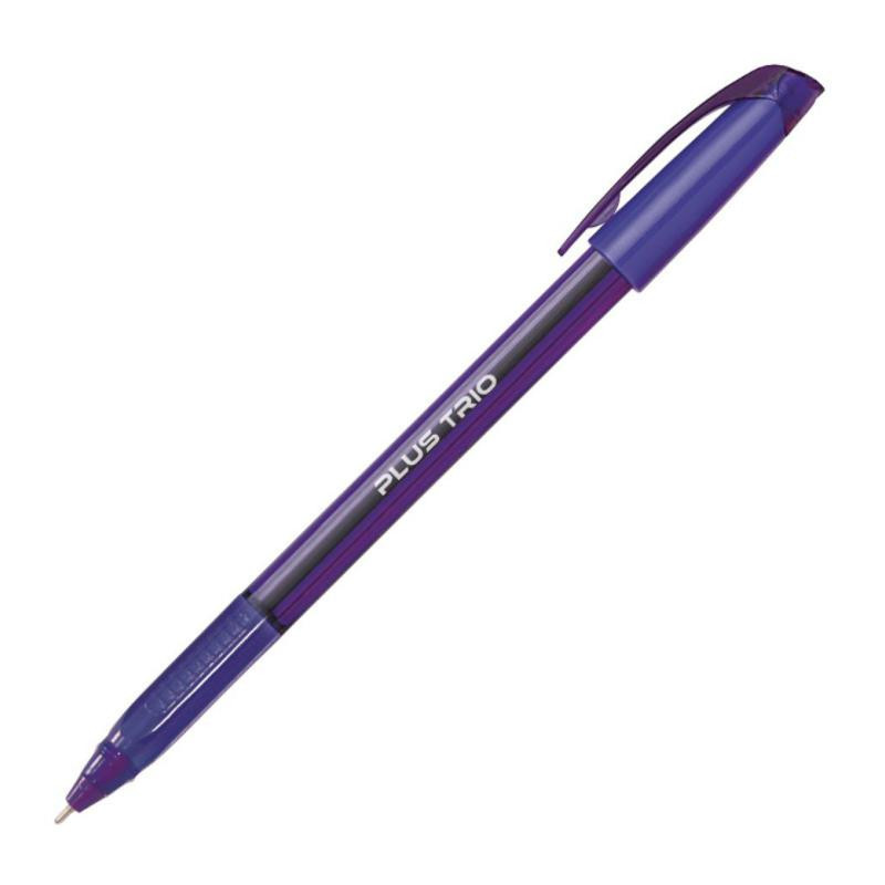 BolÃ­grafo Tinta Fluida Viscosa Plus Office Trio Violeta