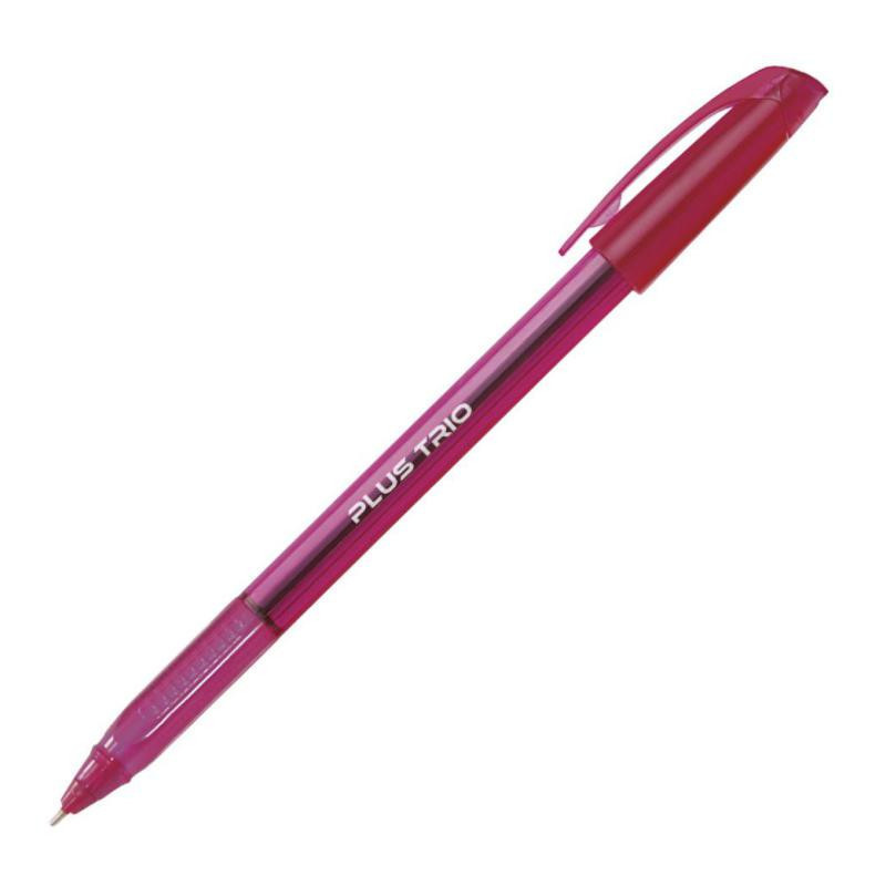 BolÃ­grafo Tinta Fluida Viscosa Plus Office Trio Rosa