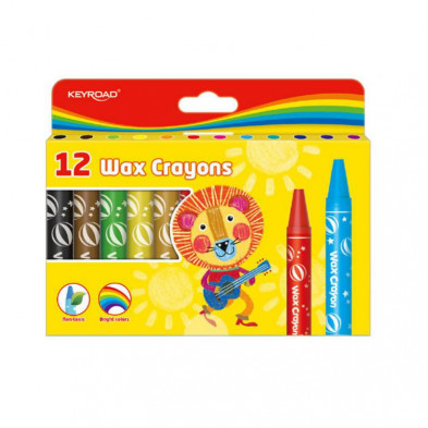 Ceras plÃ¡sticas KeyRoad Wax Crayon 12 colores