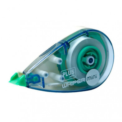 Corrector en Cinta Plus Whiper Mini 4,2mm x 7m Verde Blister /1 ud.