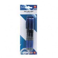 BolÃ­grafo Tinta Viscosidad Extrema Plus Office Trio GP Azul BlÃ­ster /3 ud.