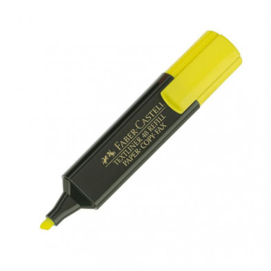 Rotulador Fluorescente Faber-Castell TextLiner Amarillo