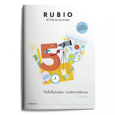 Cuaderno Rubio Habilidades MatemÃ¡ticas +5