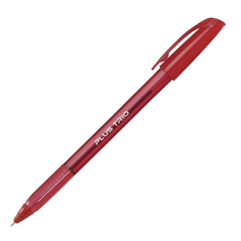 BolÃ­grafo Tinta Fluida Viscosa Plus Office Trio Rojo