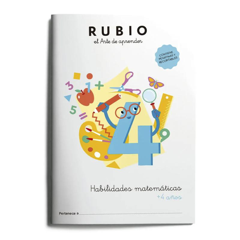 Cuaderno Rubio Habilidades MatemÃ¡ticas +4