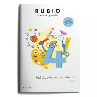 Cuaderno Rubio Habilidades MatemÃ¡ticas +4