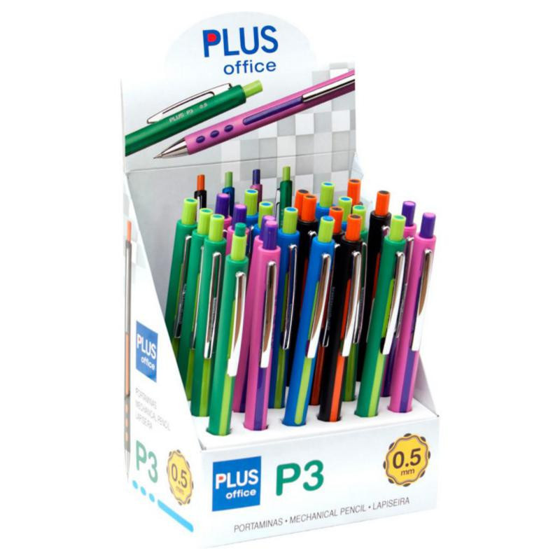 Portaminas Plus Office P3 0,5 mm Colores Surtidos