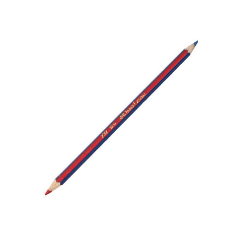 LÃ¡piz Faber-Castell Bicolor Azul y Rojo 3 mm. /12 ud.