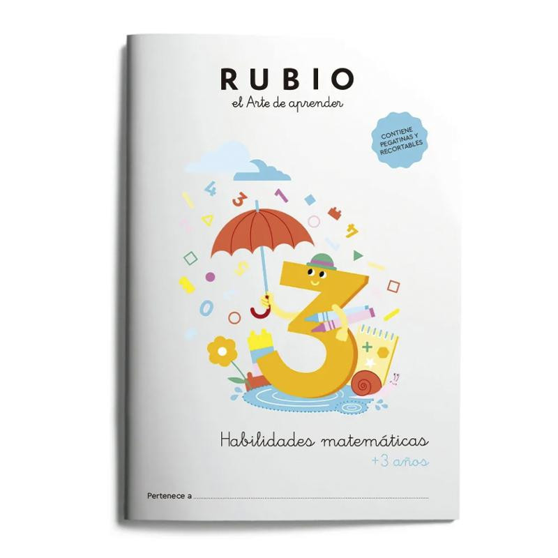 Cuaderno Rubio Habilidades MatemÃ¡ticas +3