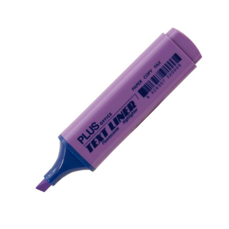 Rotulador Fluorescente Plus Office TextLiner Violeta