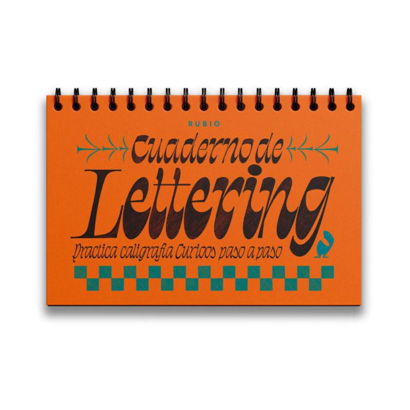 Cuaderno Rubio Lettering Curioos