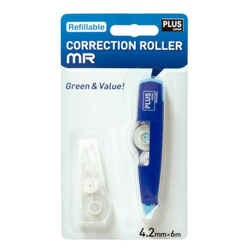 Corrector en Cinta Plus MR 4,2mm x 6m + Recambio Colores Surtidos