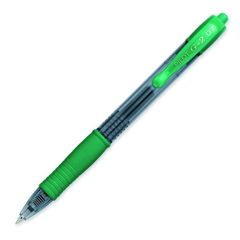 BolÃ­grafo Tinta Gel Pilot G-2 Verde