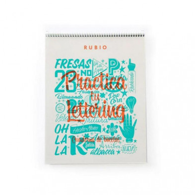 Cuaderno Rubio Bocetos Lettering