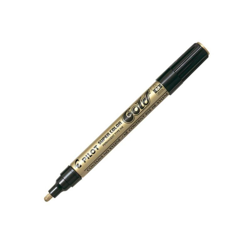 Rotulador Especial Pilot Medio 2 mm. Oro