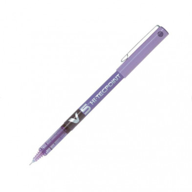 BolÃ­grafo Tinta LÃ­quida Pilot V5 Violeta