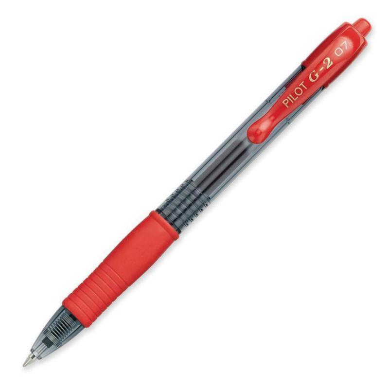 BolÃ­grafo Tinta Gel Pilot G-2 Rojo