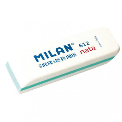 Goma de Borrar Milan Nata 612 Blanco