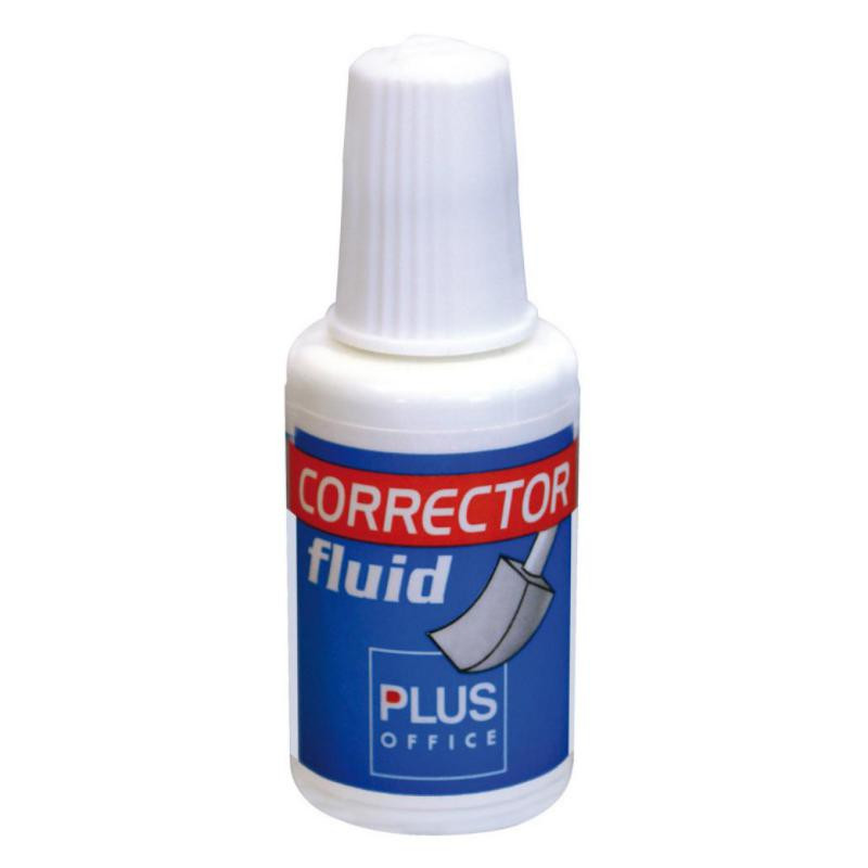 Corrector LÃ­quido Plus Office W20 20 ml.