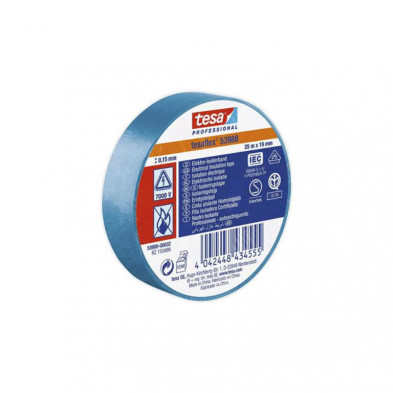 Cinta Americana Tesa Professional Soft PVC Azul 15 mm x 10 m