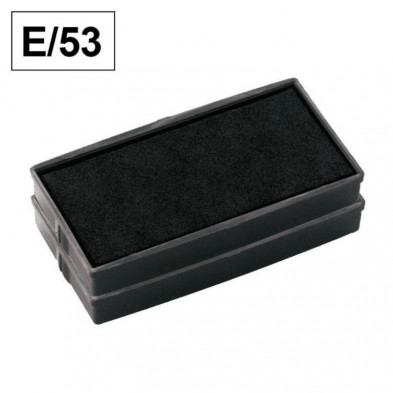 Almohadilla Colop E/53 para Printer Rectangular 53 Negro