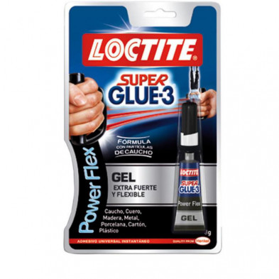 Pegamento LÃ­quido Loctite Super Glue-3 Power Flex 3g