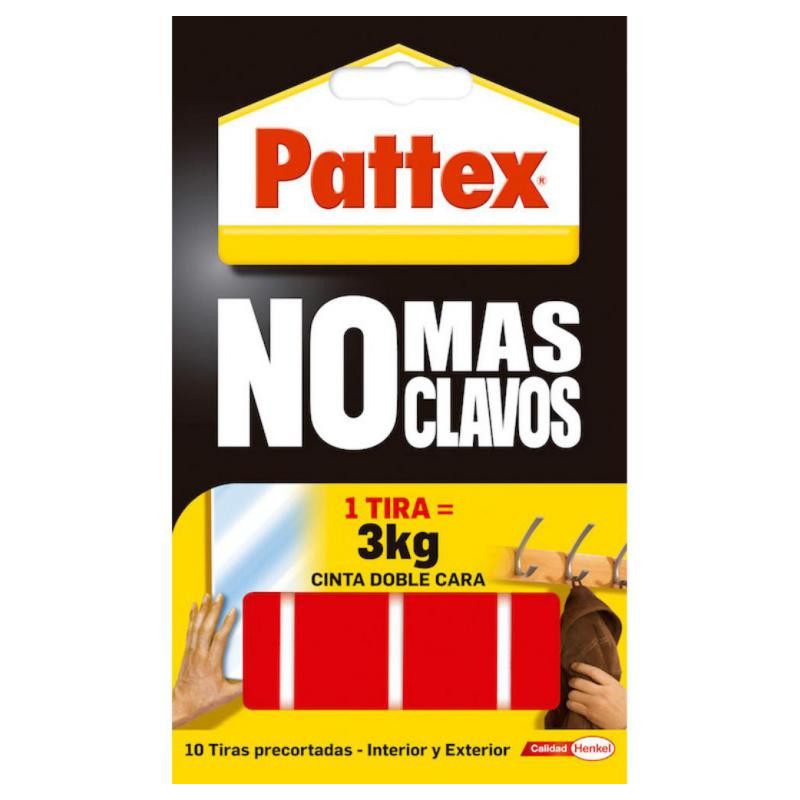 Cinta Adhesiva Doble Cara Pattex No MÃ¡s clavos