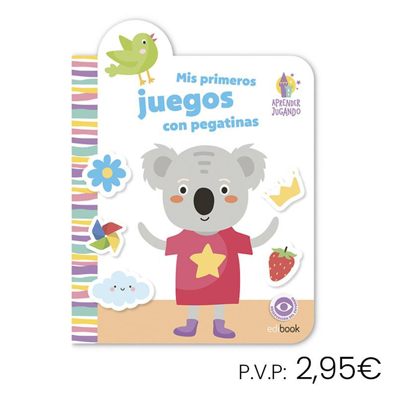 Libro Educativo Imagiland Aprende Jugando Libro de Pegatinas NÂº2