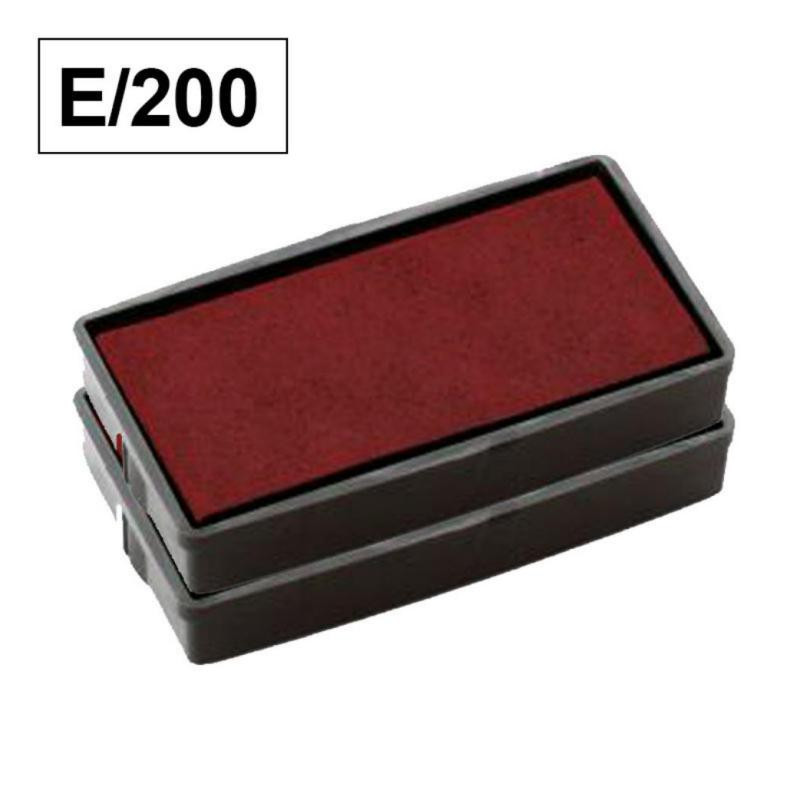 Almohadilla Colop E/200 para Printer Rectangular S200 Rojo