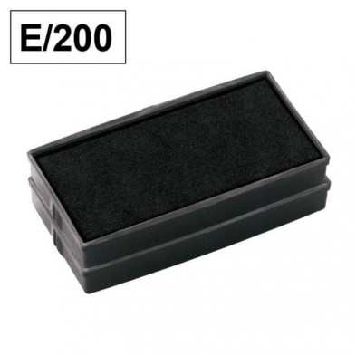 Almohadilla Colop E/200 para Printer Rectangular S200 Negro