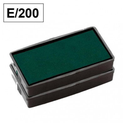 Almohadilla Colop E/200 para Printer Rectangular S200 Verde