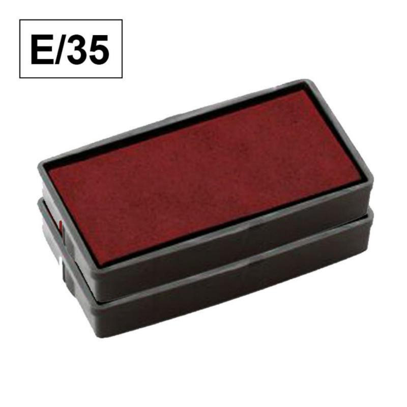 Almohadilla Colop E/35 para Printer Rectangular 35 Rojo