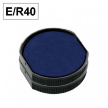 Almohadilla Colop E/R40 para Printer Redondo R40 Azul