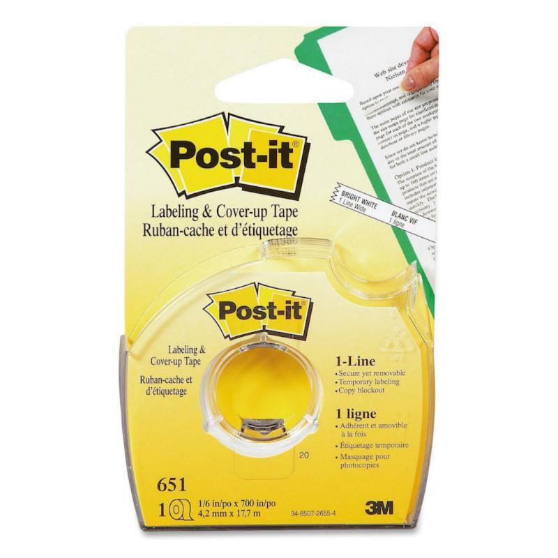 Cinta Correctora con Dispensador Post-It 8,4 mm x 18 m